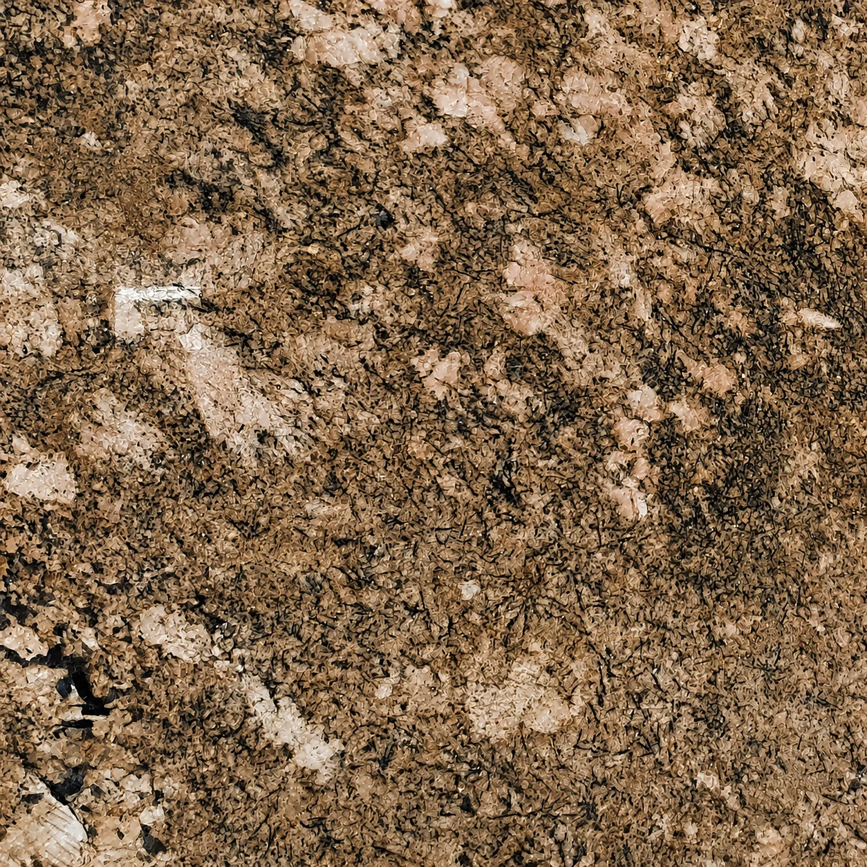 Polished stone slab surface