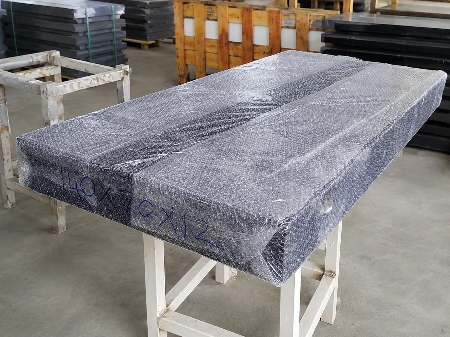 Granite Monument Wrapping