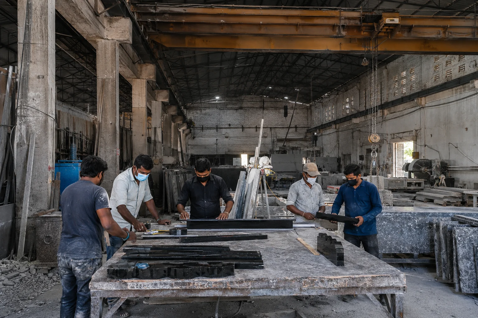 Inspection of Monument and Window Sills