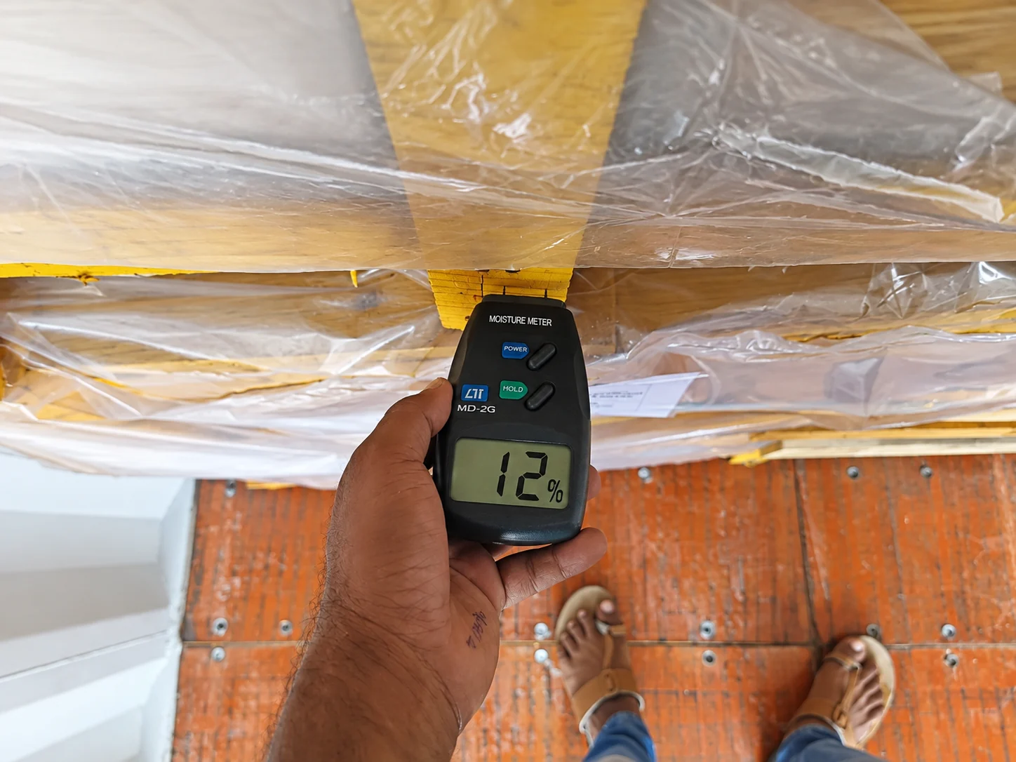 Moisture Test 1